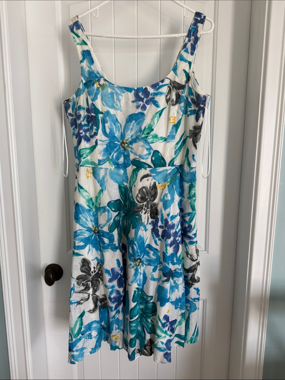 Women’s Blue Floral Sundress - Brand:Ralph Lauren